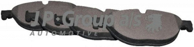 JP GROUP 1463602810 -  Комплект тормозных колодок, дисковый тормоз